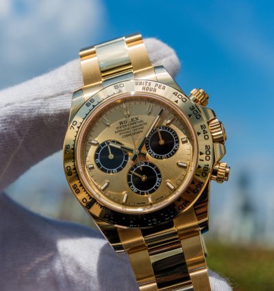 Rolex Daytona Unworn 2023 Daytona 116508 Gold Dial