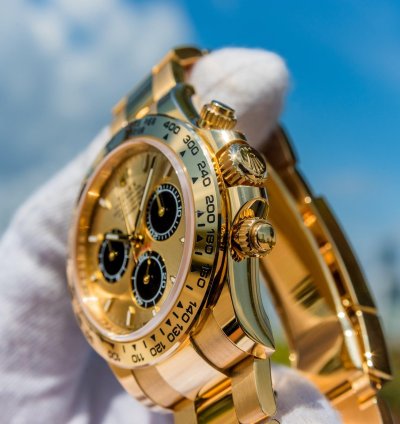 Rolex Daytona Unworn 2023 Daytona 116508 Gold Dial