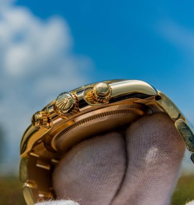 Rolex Daytona Unworn 2023 Daytona 116508 Gold Dial