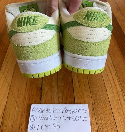Nike Sb Dunk Low Proto Sample Green Apple Fruit Pack 1 1 Us9