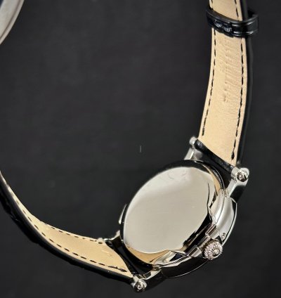 Patek Philippe Perpetual Calendar Retrograde Moonphase 18k White Gold Vintage 1990s Box Papers