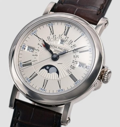 Patek Philippe Perpetual Calendar Retrograde Perpetual Calendar 5159g 18k White Gold