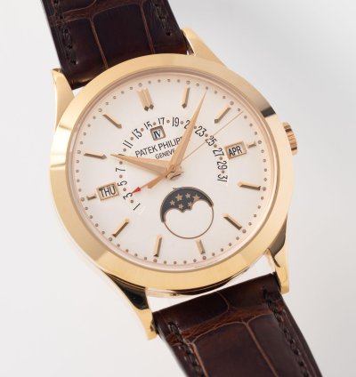 Patek Philippe Perpetual Calendar Retrograde Perpetual Calendar In 18k Rose Gold Box And Paper Set