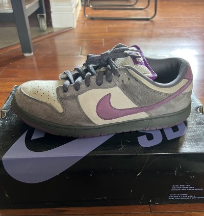 Nike Sb Dunk Low Purple Pigeon Og Box