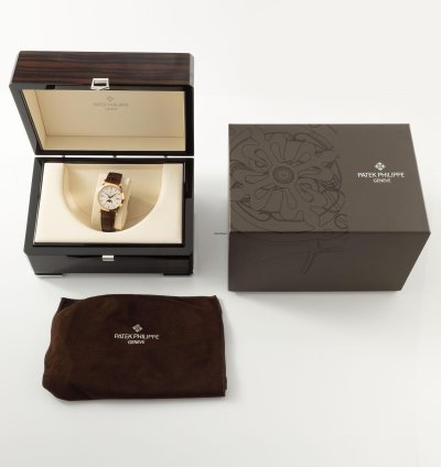 Patek Philippe Perpetual Calendar Retrograde Perpetual Calendar In 18k Rose Gold Box And Paper Set