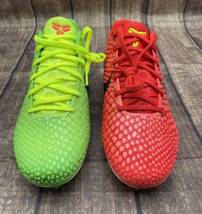 Nike Vapor Edge Kobe 6 Se Grinch Mismatch