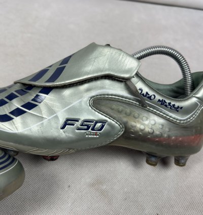 Adidas F50 Tunit Starter 663470 Men Gray Soccer Cleats 9