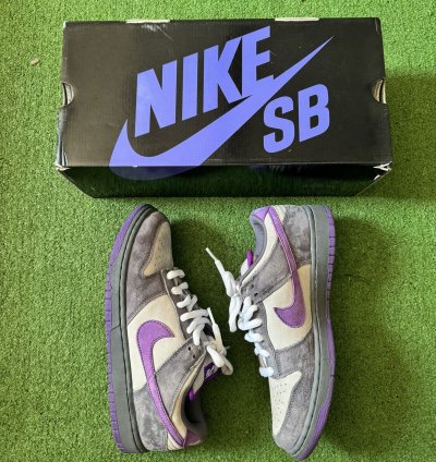 Nike Sb Dunk Low Purple Pigeons Size 9