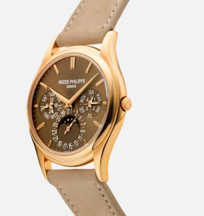 Patek Philippe Perpetual Calendar Rose Gold Brown 5140r-001 2014 Box And Papers