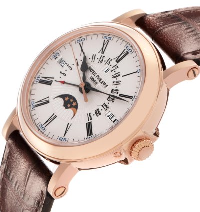 Patek Philippe Perpetual Calendar Rose Gold Mens Watch 5159 Box Papers