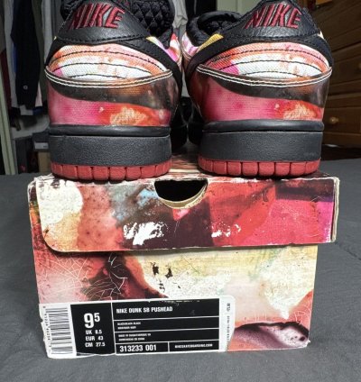 Nike Sb Dunk Low Pushead - Size 9 5