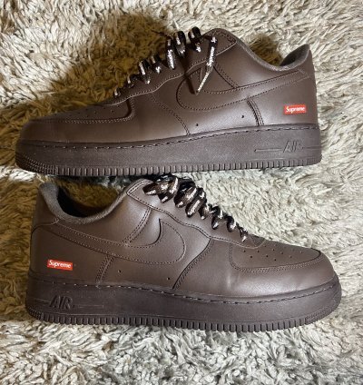 Brown Baroque Supreme Air Force 1