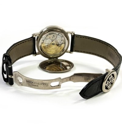 Patek Philippe Perpetual Calendar Steel Silver Roman Dial 5159g-001