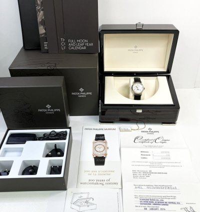 Patek Philippe Perpetual Calendar Steel Silver Roman Dial 5159g-001