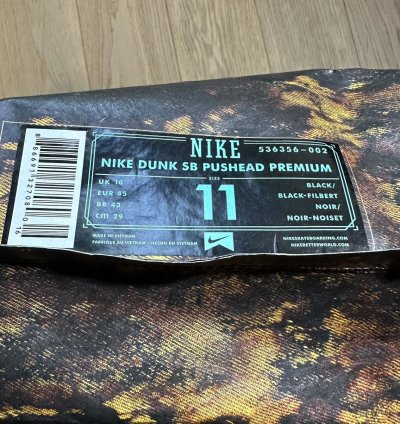 Nike Sb Dunk Low Pushead 2 2012