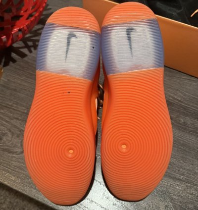 Nike Air Fear Of God 1 Orange Pulse