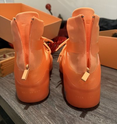 Nike Air Fear Of God 1 Orange Pulse
