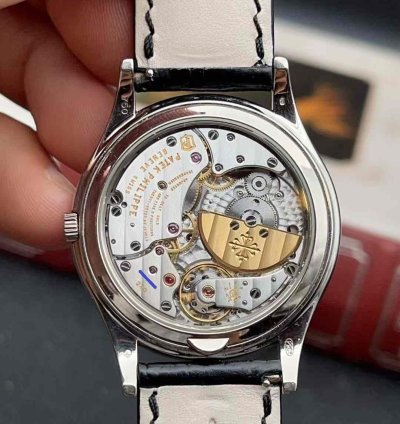 Patek Philippe Perpetual Calendar White Gold Automatic Watch 37mm