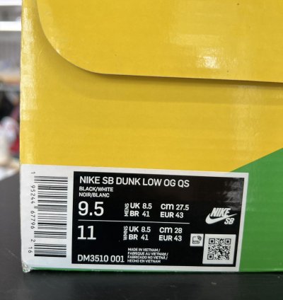 Nike Sb Dunk Low Quartersnacks Zebra Sz 9 5 2021
