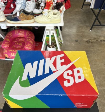 Nike Sb Dunk Low Quartersnacks Zebra Sz 9 5 2021