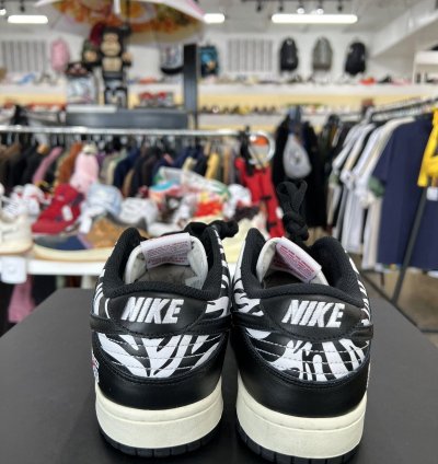 Nike Sb Dunk Low Quartersnacks Zebra Sz 9 5 2021
