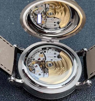Patek Philippe Perpetual Calendar White Gold Automatic Watch 38mm Perpetual Calendar