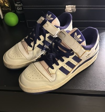 Adidas Forum 84 Low Off White Collegiate Purple Gw2009