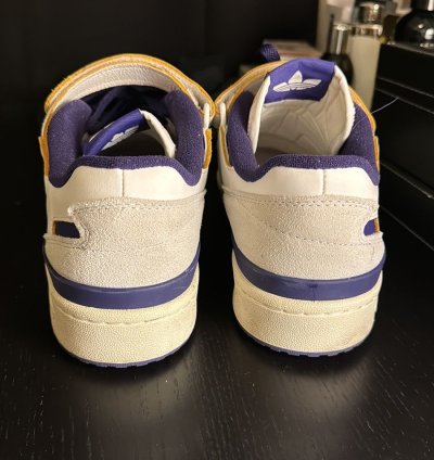 Adidas Forum 84 Low Off White Collegiate Purple Gw2009