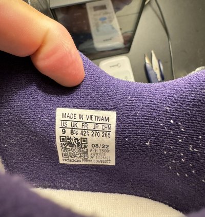 Adidas Forum 84 Low Off White Collegiate Purple Gw2009