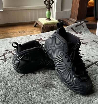 Nike Air Foamposite One Comme Des Garcons Homme Plus Black