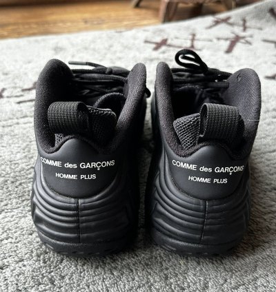 Nike Air Foamposite One Comme Des Garcons Homme Plus Black