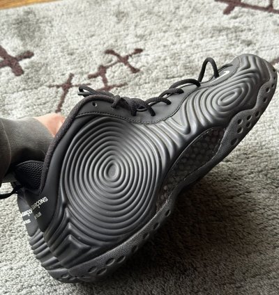 Nike Air Foamposite One Comme Des Garcons Homme Plus Black