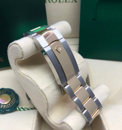 Rolex Sky-dweller Stainless Steel Yellow Gold Black Dial 2022
