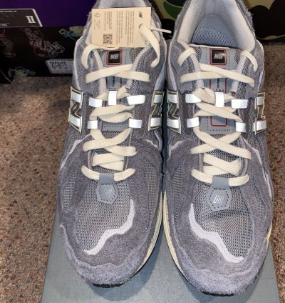 New Balance 1906r Protection Pack Grey Suede Sneakers 12 New
