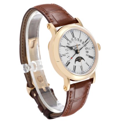 Patek Philippe Perpetual Calendar Yellow Gold Mens Watch 5159 Box Papers