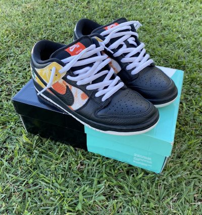 Nike Sb Dunk Low Raygun Tie-dye Home