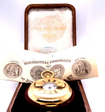 Patek Philippe Pocket Watch 1848 Gondolo First Series Full Set For Collector 18kt Unique