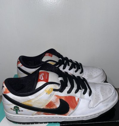 Nike Sb Dunk Low Raygun Tie-dye White