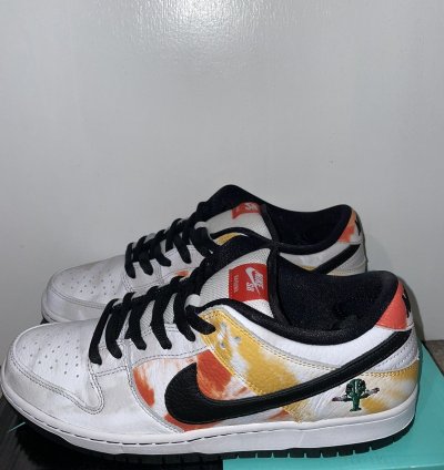 Nike Sb Dunk Low Raygun Tie-dye White