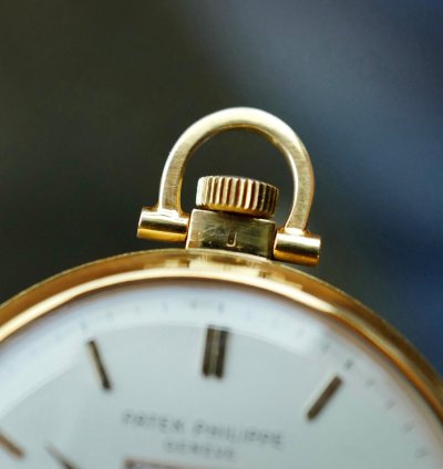 Patek Philippe Pocket Watch Yellow Gold Perpetual Calendar Pocket Watch Ref 725 2