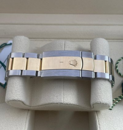 Rolex Sky-dweller Steel Gold Oyster Black Dial New Unworn 2023 Full Set