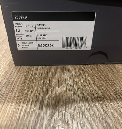 New Balance 2002r Blue Grey