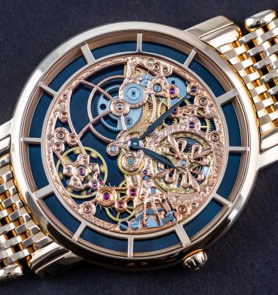Patek Philippe Rare Handcrafts 5180 1r Calatrava Skeleton Full Set 2019 Caliber 240 Squ