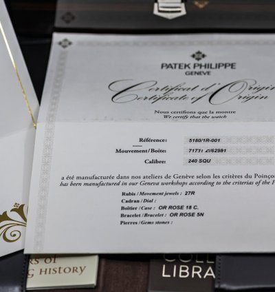 Patek Philippe Rare Handcrafts 5180 1r Calatrava Skeleton Full Set 2019 Caliber 240 Squ