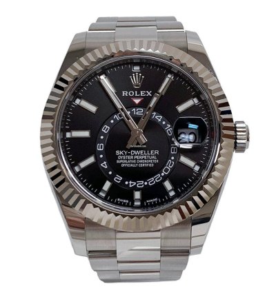 Rolex Sky-dweller Steel White Gold - Oyster