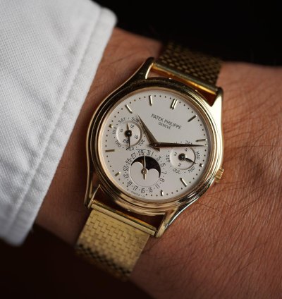 Patek Philippe Reference 3940j 1st Series On Cb Tiffany Co Bracelet Extract From The Archives