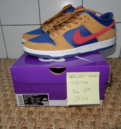 Nike Sb Dunk Low Reverse Papa Bear 2021 9 5 Us Men