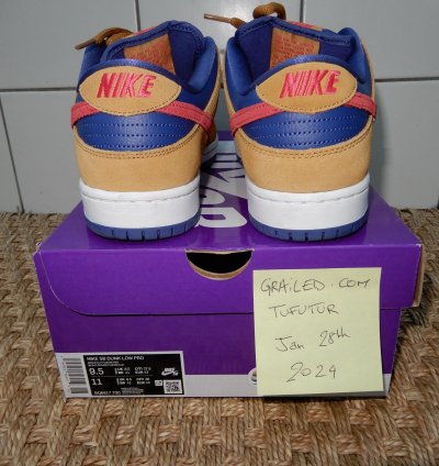 Nike Sb Dunk Low Reverse Papa Bear 2021 9 5 Us Men