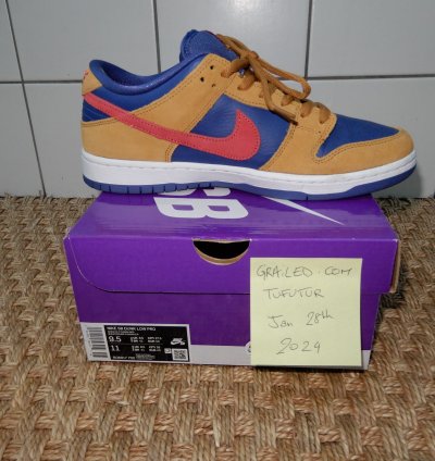 Nike Sb Dunk Low Reverse Papa Bear 2021 9 5 Us Men