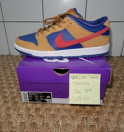 Nike Sb Dunk Low Reverse Papa Bear 2021 9 5 Us Men